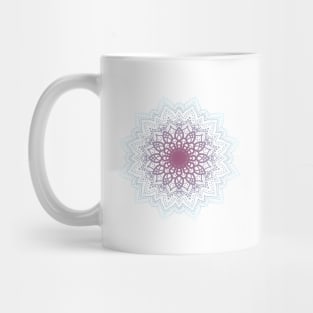 Purple and Blue Mandala Mug